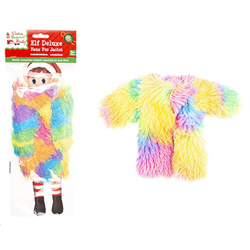 Xmas Elf Faux Fur Jacket