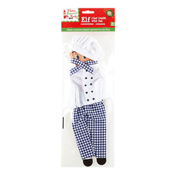 Xmas Chef With Hat Elf Outfit