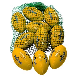 NYDA AFL Ball Kit Senior Primary Yellow