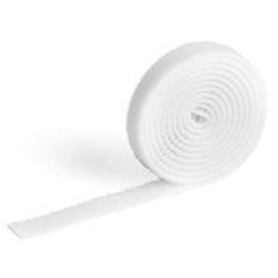 Durable Cavoline Self-Gripping Cable Management Tape 1Mx10mm White