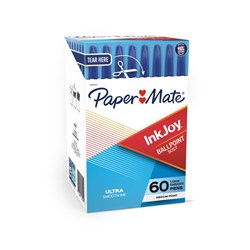 Papermate Inkjoy 100 Blue Medium Ballpoint Pen