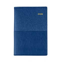 Collins 2026 Vanessa 355 B7R Week To View Blue Diary