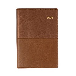 Collins 2026 Vanessa 355 B7R Week To View Brown Diary
