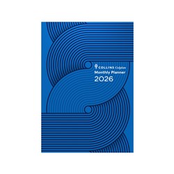 Collins 2026 Colplan 51W A4 Month To A View Blue Geo Planner