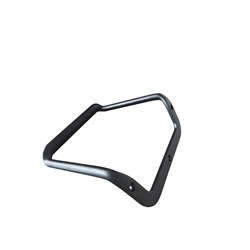 Pixel Visitor Chair Optional Loop Style Arm Rests Black Sold as Pair