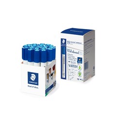 Staedtler Lumocolor Whiteboard Marker 351 Bullet Point Dry safe Ink Blue