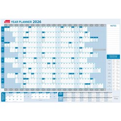 Sasco 2026 875x610mm Year Planner