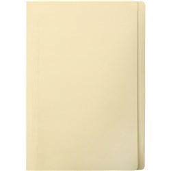Marbig Foolscap Buff Manilla Folders