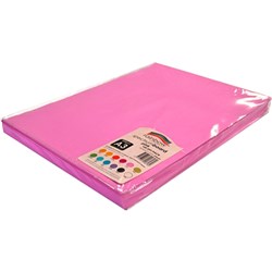 Rainbow A3 Pink 220gsm Spectrum Board