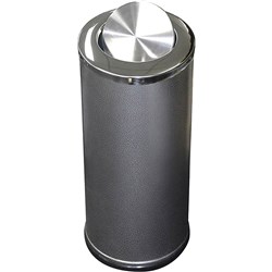 Compass Swing Lid 62L Wastebin Hammertone