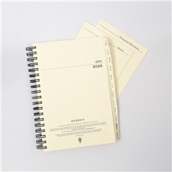 Debden 2026 Elite Executive 1100 Quarto Day To Page Diary Refill
