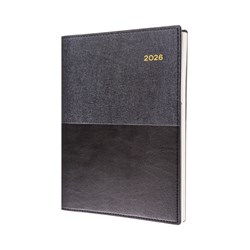 Collins 2026 Vanessa 145 A4 Day To Page Black Diary