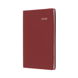 Collins 2026 Belmont 357 B7R 80x125mm Week To View Burgundy Diary