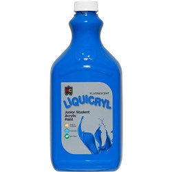 Liquicryl Acrylic Fluro Paint - 2L - Blue