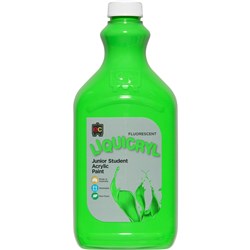 Liquicryl Acrylic Fluro Paint - 2L - Green