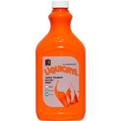 Liquicryl Acrylic Fluro Paint - 2L - Orange 