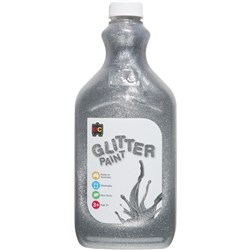 EC Glitter  Paint 2 Litre Silver 