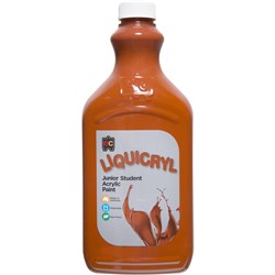Liquicryl Acrylic Paint - 2L - Burnt Sienna