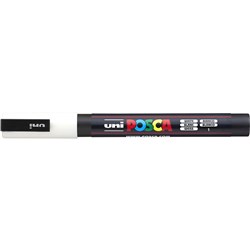 Posca PC-3M White 1.3mm Fine Bullet Paint Marker