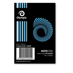 Olympic SP60 76x112mm 90 Page Spiral Notebooks