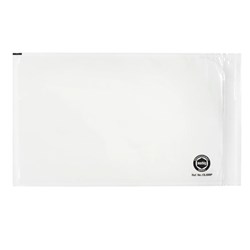 254x140mm (DL) Plain White Adhesive Packing Envelope