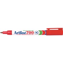 Artline 700 Red Extra Fine Permanent Marker