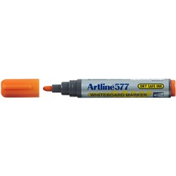 Artline 577 Orange Bullet Whiteboard Marker