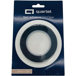 Headline 6mmx8m Black Whiteboard Liner Tape