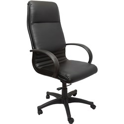 Chair Rapidline Cleo High Back Black Pu