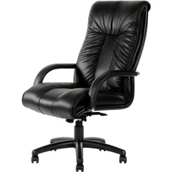 Chair Executive Statesman Leather Black