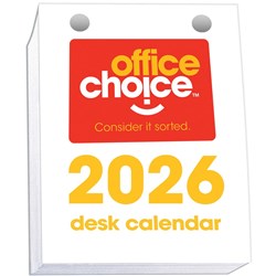 Office Choice 2026 Top Punch Calendar Refill