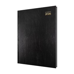 Debden 2026 Kyoto Recycled 3001 A4 Day To Page Black Diary