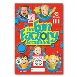 Olympic 335x240mm 48pg Fun Factory S324 Scrap Books