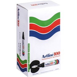 Artline 100 Permanent Markers Assorted