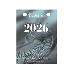 Collins 2026 Top Punch Calendar Refill
