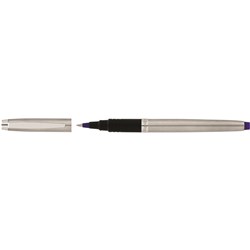 Artline Signature Silver Blue 0.7mm Rollerball Pen
