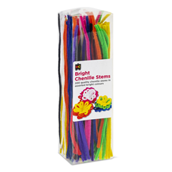 Chenille Stems Pipe Cleaners - Assorted Brights pack 200